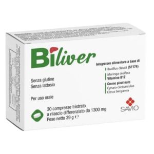 Biliver Integratore per il Controllo del Peso 30 Compresse