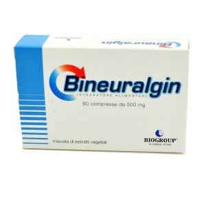 Biogroup Bineuralgin Integratore Efficace Nei Disturbi Articolari 60 Compresse