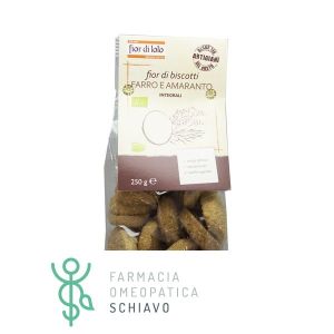 Fior Di Loto Fior Di Biscotti Farro e Amaranto Biologici Integrali 250 g