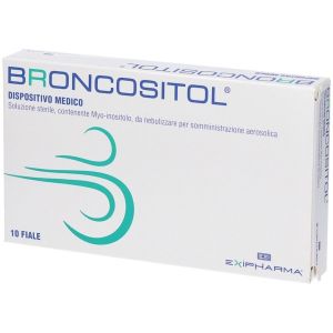 Broncositol Soluzione Sterile da Nebulizzare per Somministrazione Aerosolica 10 Fiale 3ml