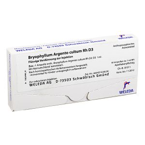 Weleda Bryophyllum Argento Cultum D3 Rh 8 Fiale Da 1ml
