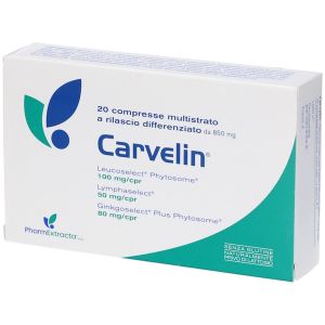 Pharmextracta Carvelin Suplemento de Microcirculación 20 comprimidos