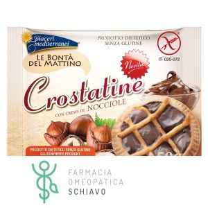 Piaceri Mediterranei Crostatine alla Nocciola Senza Glutine 4x50 g