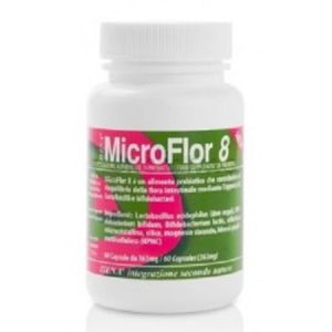 Cemon Microflor 8 Benessere Intestinale 60 Capsule Vegetali