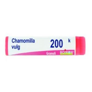 Chamomilla Vulgaris  Boiron  Granuli 200 K Contenitore Monodose