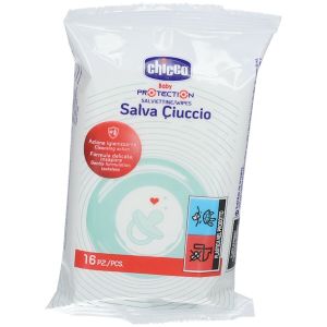 Chicco Salviettine Salva Ciuccio Monouso 16 Pezzi