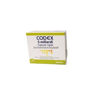 Codex 5 Miliardi Saccaromiceti Boulardii 250mg 30 Capsule