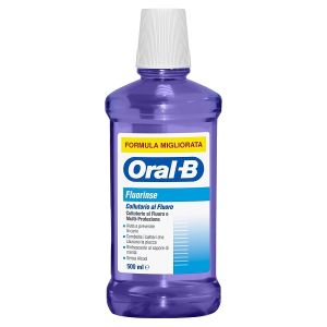 Collutorio fluorinse anticarie e protezione placca oral-b 500ml