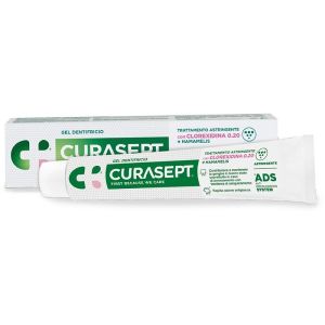 Curasept gel dentifricio ads dna trattamento astringente 75 ml