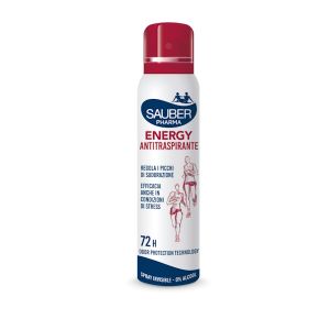 Sauber Deo 72h Energy Antitraspirante Spray 150ml