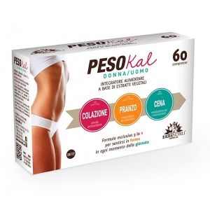 Erbenobili Pesokal Donna/Uomo Integratore Equilibrio Peso Corporeo 90 Compresse