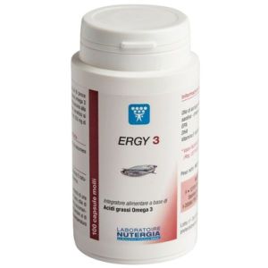 Laboratoire Nutergia Ergy 3 Omega Tre 100 Capsule Molli