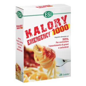 Esi kalory emergency 1000 integratore dietetico 24 ovalette