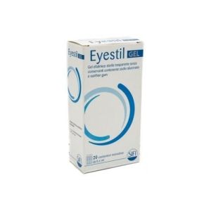 Lubristil Gel Oftalmico Per Secchezza Dell'Occhio 20 Contenitori Monodose 0,4ml