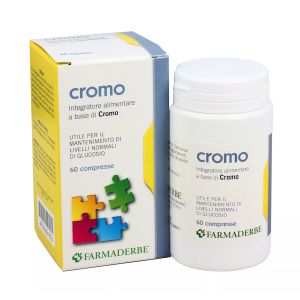 Farmaderbe Cromo Integratore Alimentare 60 Compresse