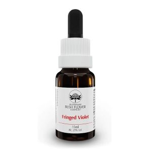 Bush Flower Essences Fiori Australiani Fringed Violet Gocce 15ml