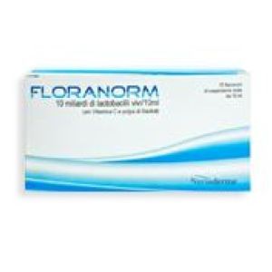 Floranorm Integratore 10 Flaconcini da 10 ml