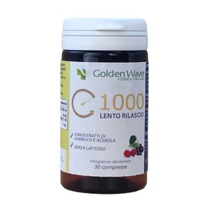 Golden Wave C1000 Liberación Lenta 30 Comprimidos