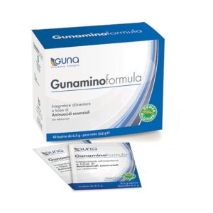 Guna gunamino formula integratore aminoacidi 42 bustine