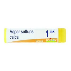 Hepar Sulfuris Calcareum  Boiron  Granuli 1 Mk Contenitore Monodose