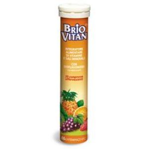 Briovitan Integratore Vitamine E Sali Minerali 20 Compresse Effervescenti