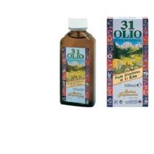 Antica saponeria olio 31 erbe bottiglia in vetro 100ml