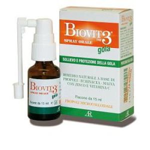 Biovit 3 Gola Spray Orale Integratore Per Bambini 15ml