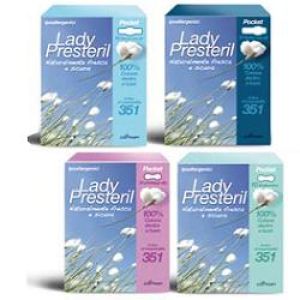 Lady presteril assorbenti giorno con ali ripiegati biodegrad