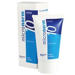 Micronorm scrub 10 peeling detergente acne 75 ml