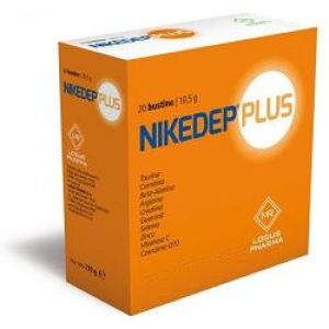 Logus Pharma Nikedep Plus Integratore Alimentare 20 Bustine Da 10,5g