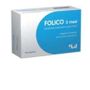 Folico 3 Mesi Integratore Alimentare Per La Donna In Gravidanza 90 Compresse