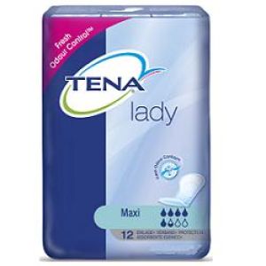 Tena Lady Discreet Maxi Assorbenti 12 Pezzi