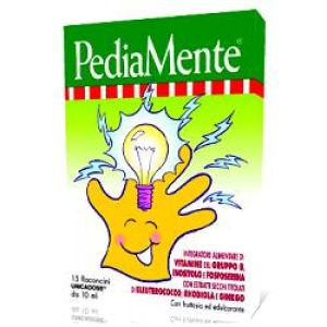 Pediamente Integratore Concentrazione E Memoria Bambini 15 Flaconcini
