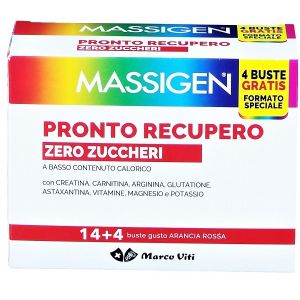 Massigen Pronto Recupero Senza Zucchero 18 Bustine Edizionespeciale 2025