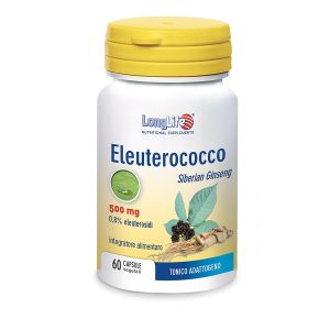 LongLife Eleuterococco Integratore Stimolante Sistema Immunitario 60 Capsule