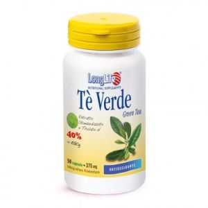 Longlife Te Verde 335mg Integratore Alimentare 60 Capsule
