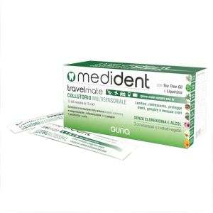 Guna Medident Travelmate Collutorio 15 Stick da 10 ml