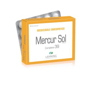 Mercur Sol Complexe 39 Lehning 80 Comprimidos