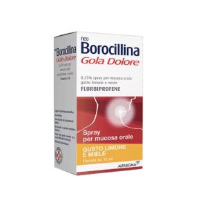 Neoborocillina Gola Dolore Spray Alfasigma 15ml Limone E Miele