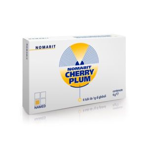 Nomabit Cherry Plum Globuli Fiori di Bach 6 Tubi 6g
