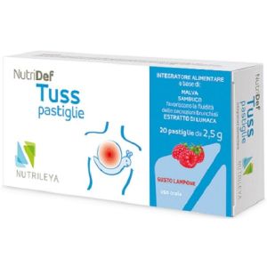Nutridef Tuss Sugar Free Lampone 20 Pastiglie