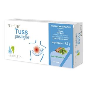 Nutrileya Nutridef Tuss Integratore Alimentare 20 Pastiglie Gusto Pino Mugo