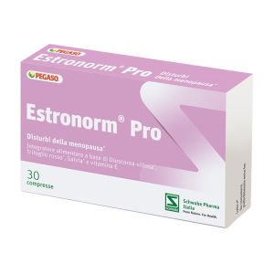 Pegaso Estronorm PRO Integratore per i Disturbi della Menopausa 30 compresse