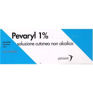 Pevaryl Soluzione Cutanea 6 Bustine 10 g 1%