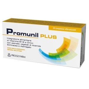 Promunil Plus Integratore Difese Immunitarie 30 Compresse Effervescenti