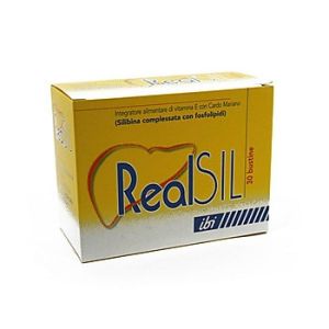 Integratore Alimentare Realsil Con Vitamina E 30 Bustine Da 3 Grammi