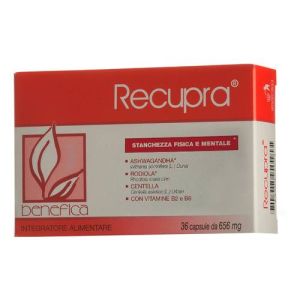 Benefica Recupra Integratore Alimentare 36 Capsule Vegetali
