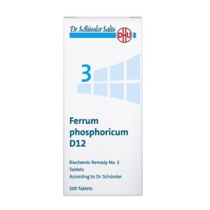 Dr. Schussler original 3 Ferrum Phosphoricum D12 da 200 Compresse Loacker