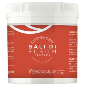 Sali di Epsom Polvere Integratore di Magnesio 500 g
