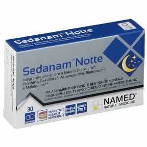 Sedanam Notte Integratore Sonno 30 Compresse